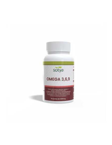 Omega 3, 6 y 9 1400mg 50 perlas Sotya Omega 3, 6 y 9 1400mg 50 perlas Sotya